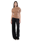 MARI cotton jersey top
