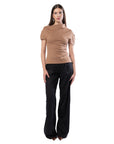 MARI cotton jersey top