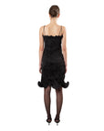 RIKA Sculptural Crinkled Dress