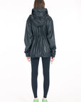 DIANA - BLACK HOODED JACKET
