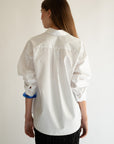 KARIN gathered long sleeve shirt