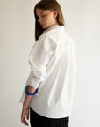 KARIN gathered long sleeve shirt