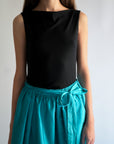 CATHRINE pure silk taffeta skirt