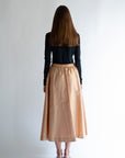 CATHRINE pure silk taffeta skirt