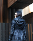 DIANA - BLACK HOODED JACKET