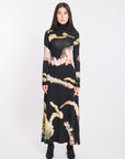 LONG-SLEEVED DRESS "COSMIC STORM"
