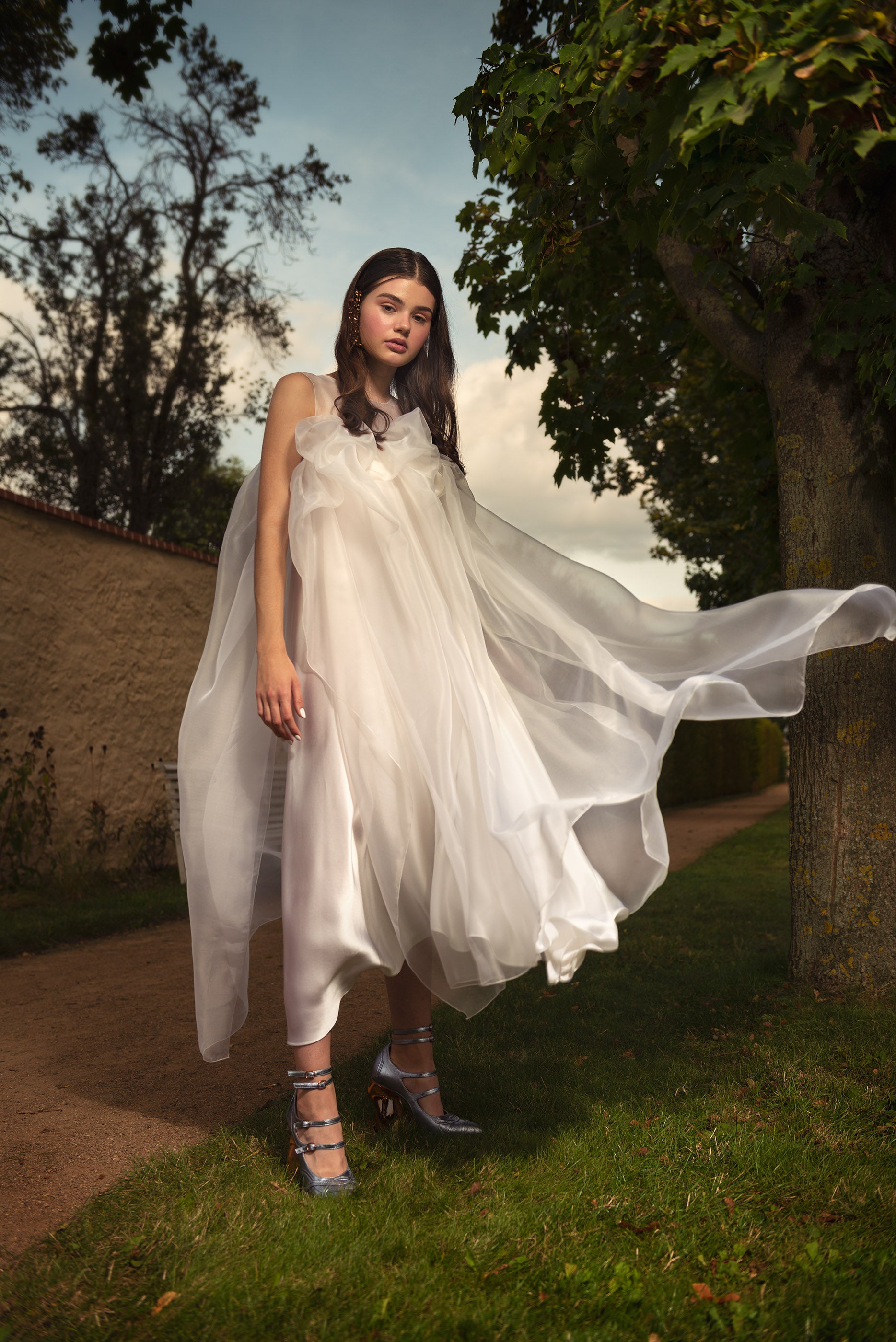 MISUMI SILK ORGANZA DRESS