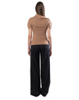 MARI cotton jersey top