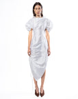 SHINZO Silk Dupion Midi Dress