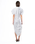 SHINZO Silk Dupion Midi Dress