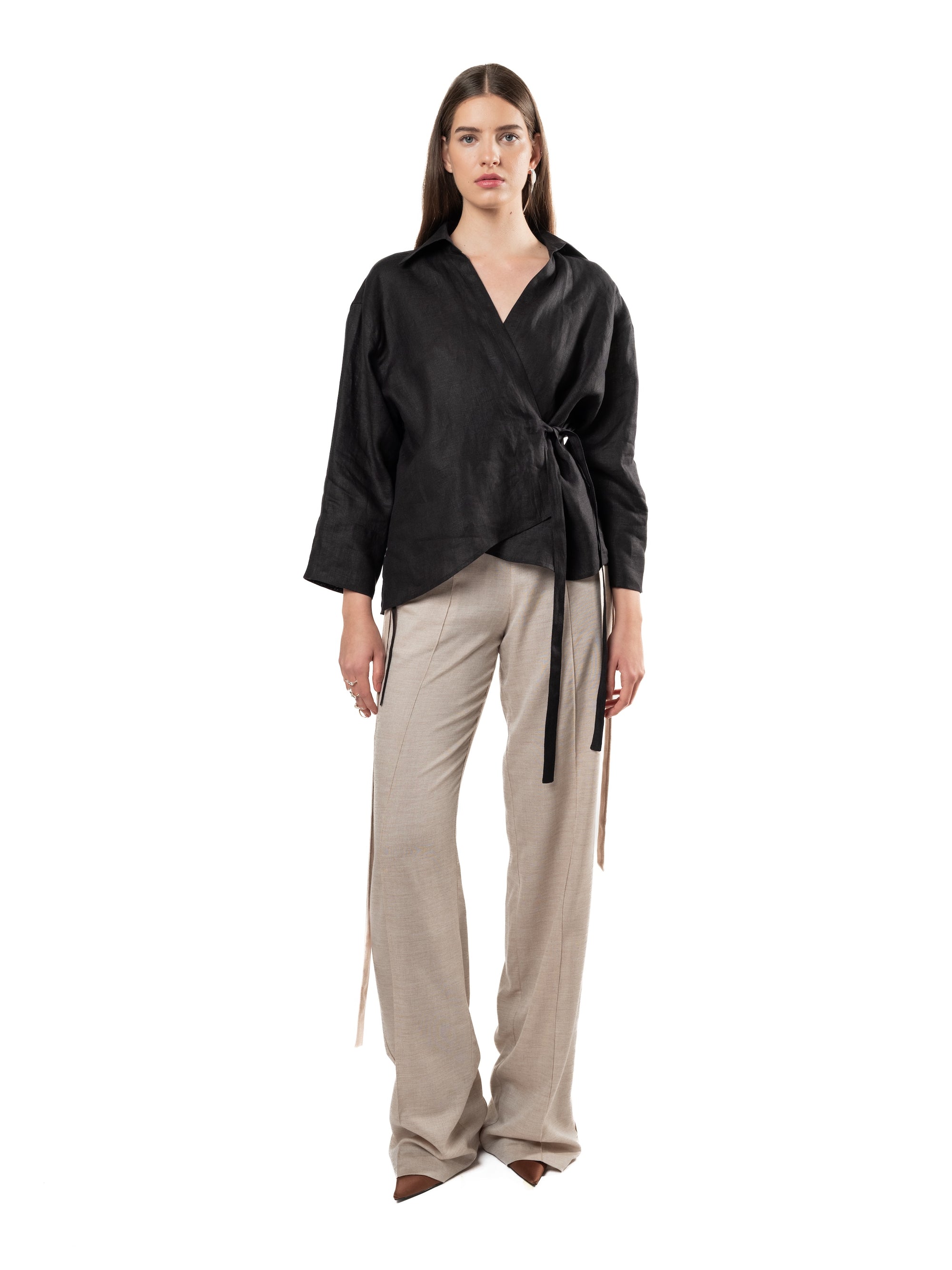ZOE Summer Shirt in Softened Linen