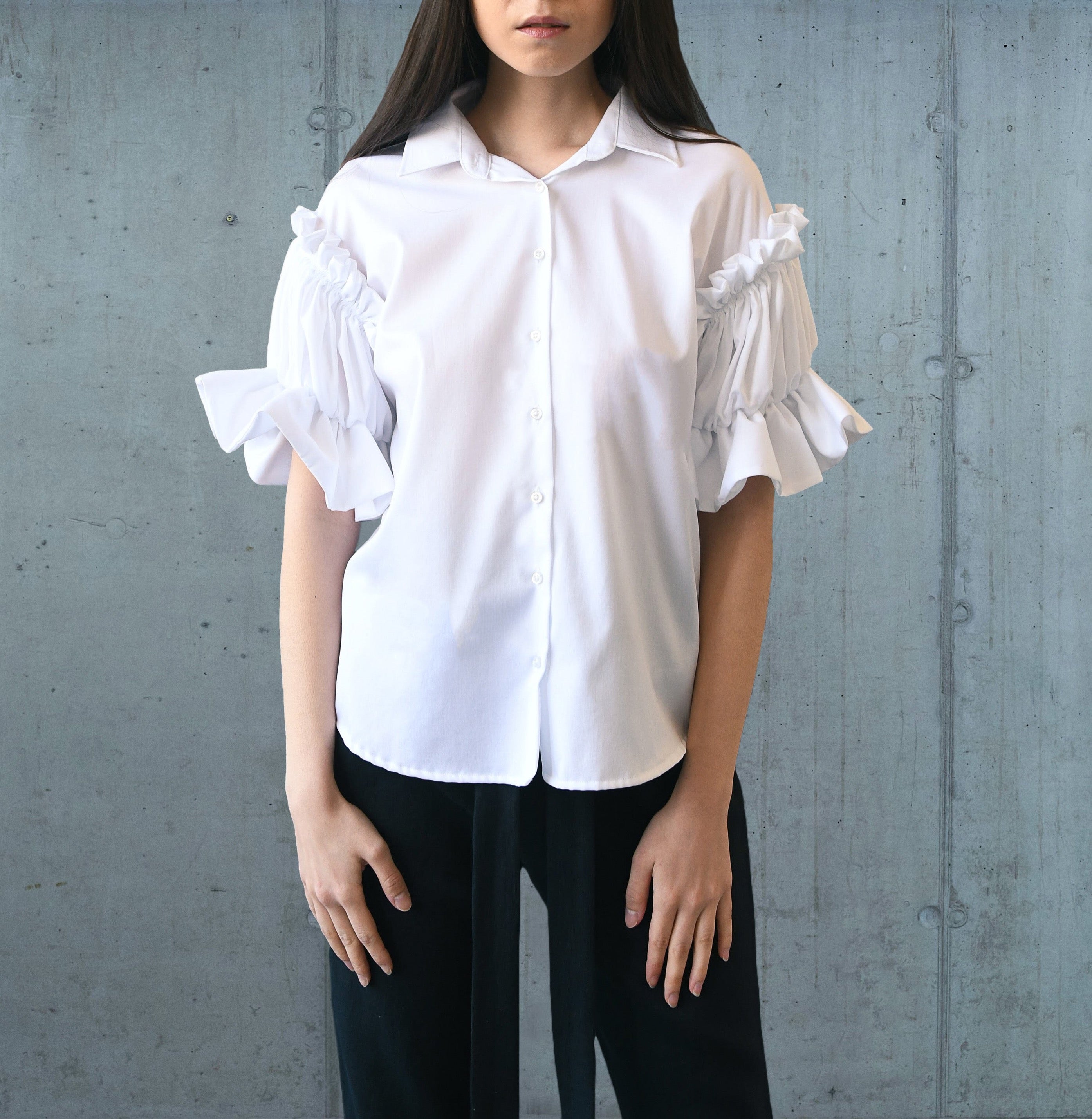 White 100 % cotton shirt