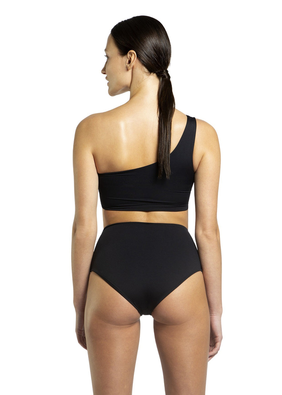 Sustainable One Shoulder High Waist Bikini  "OLA"